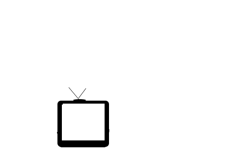 a televisão