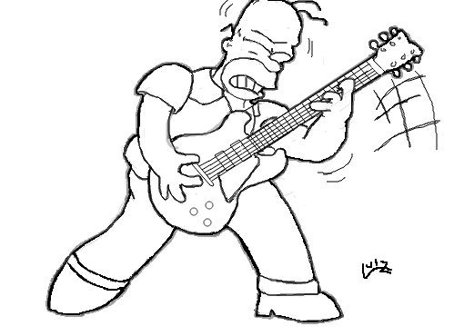 Homer guitar