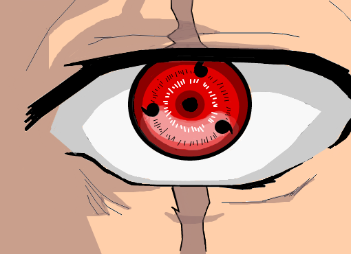 Olhos de anime *-* - Desenho de samy_chann - Gartic
