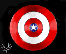 Escudo do capitão América 