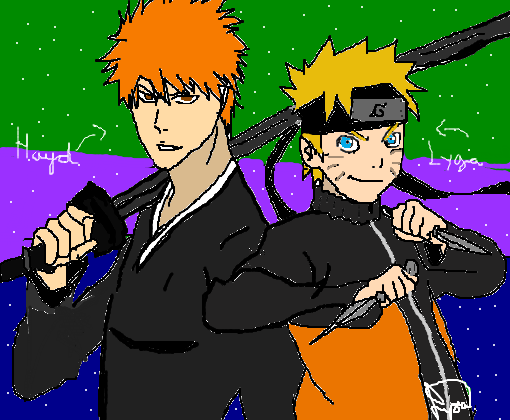 Ichigo e Naruto