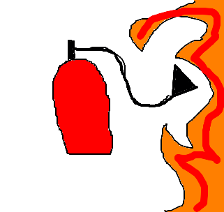extintor de incêndio