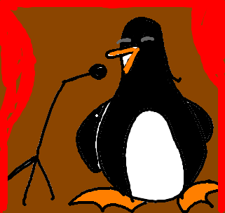pinguim cantor