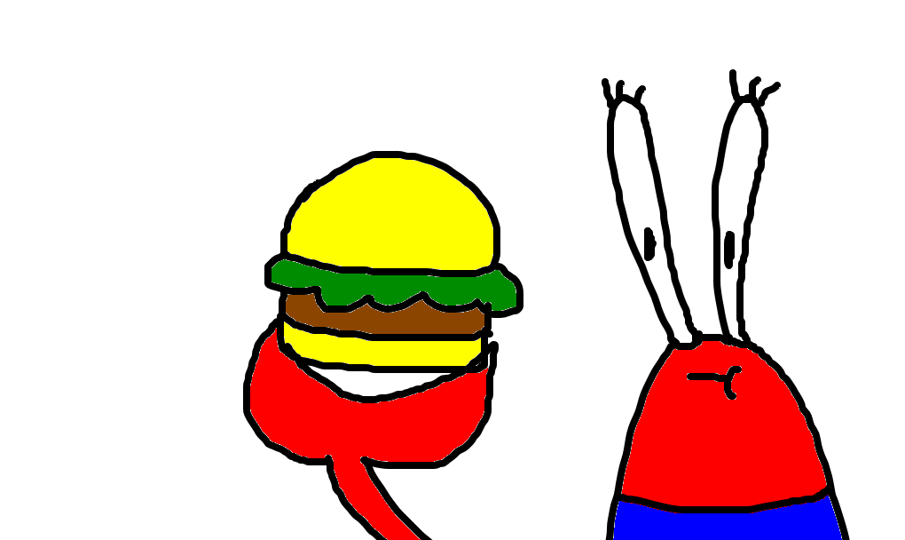 hambúrguer de caranguejo