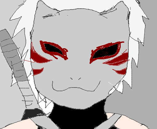 Kakashi Hatake - anbu - Desenho de gabih_778 - Gartic