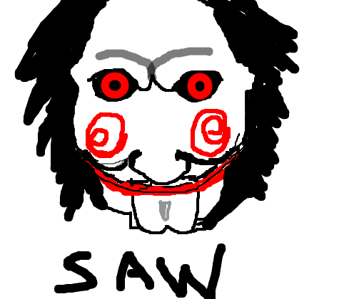 Saw (jogos mortais) - Desenho de mangle_f - Gartic