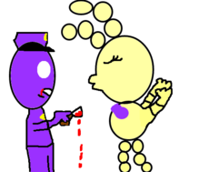 purple guy and springgirl