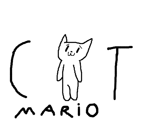 Cat Mario ;w;