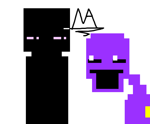 Enderman and Purple Man