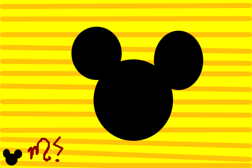 Mickey mouse shadow