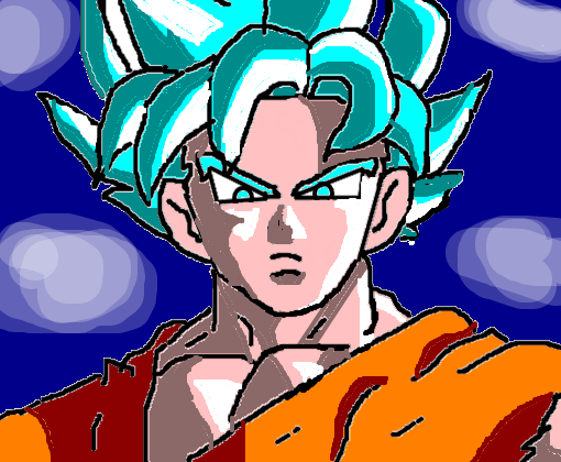 Goku Ssj Desenho De Gokubluegod Gartic | Images and Photos finder