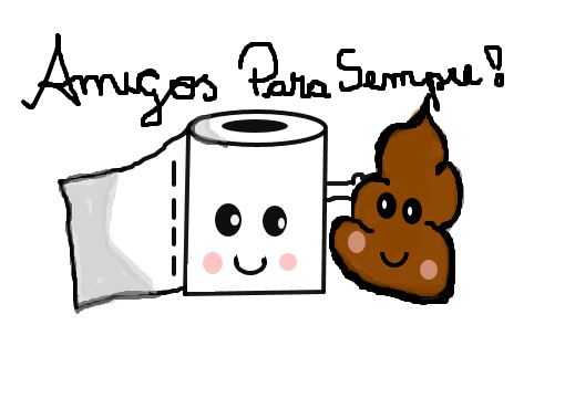 AMIGOS PARA SEMPRE ( no mouse ) - Desenho de whatahell3 - Gartic