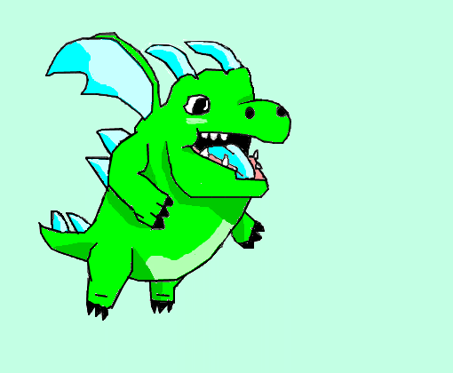Bebê dragão - Desenho de mar_xk - Gartic