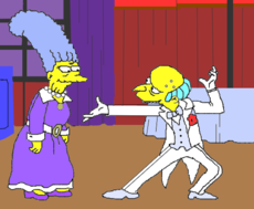Jacqueline e Sr. Burns