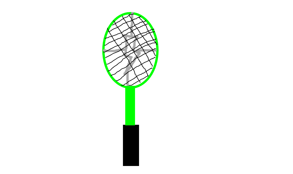 raquete elétrica