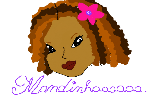 Amanda em desenho para Mandinhaaaaaa