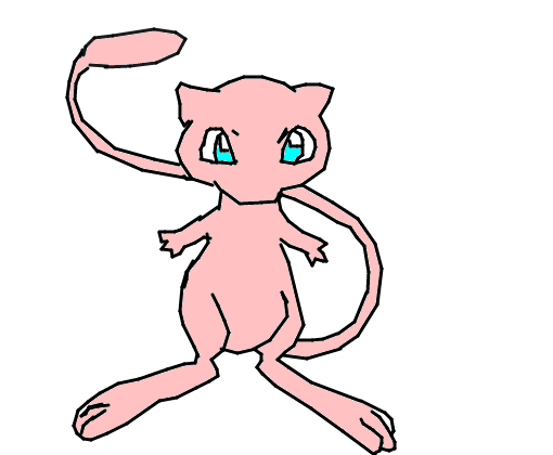 Desenhos de Pokémon Mew - Como desenhar Pokémon Mew passo a passo