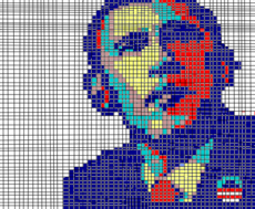 Barack Obama - Pixel Art
