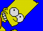 Bart. Pixel Art.