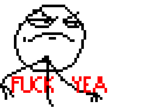 Fuck Yea. Pixel Art.