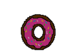 Donut. Pixel Art