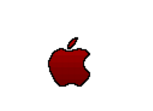Logo Apple. Pixel Art.