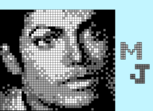 Michael Jackson. Pixel Art.
