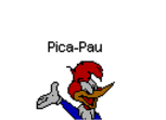 Pica-Pau. Pixel Art.