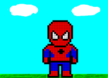 Spider-Man. Pixel Art.