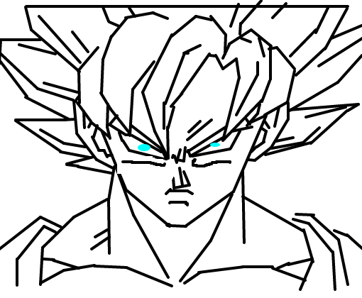 Goku - Desenho de rafaelwo - Gartic, imagens do goku para desenhar