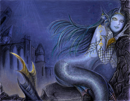Mermaid, a sereia árabe.