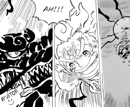 Luffy VS Kaidou