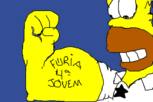 Homer FÚRIA JOVEM