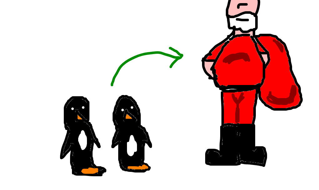 os pinguins do papai