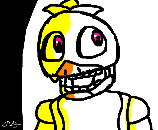 Withered Chica - Desenho de _old_chica_ - Gartic