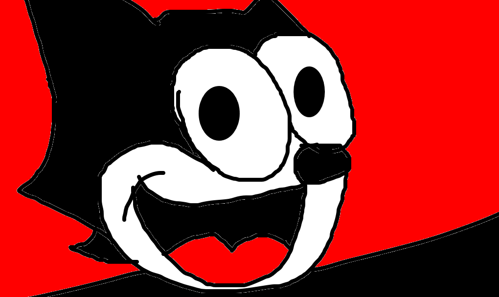 Gato félix - Desenho de MercuRe - Gartic