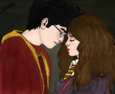 Harry e Hermione 