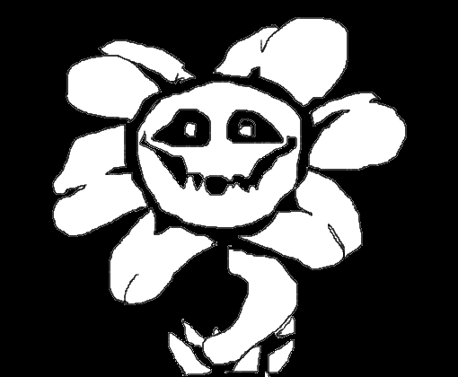 Flowey[Undertale] - Desenho de pestenegra1 - Gartic