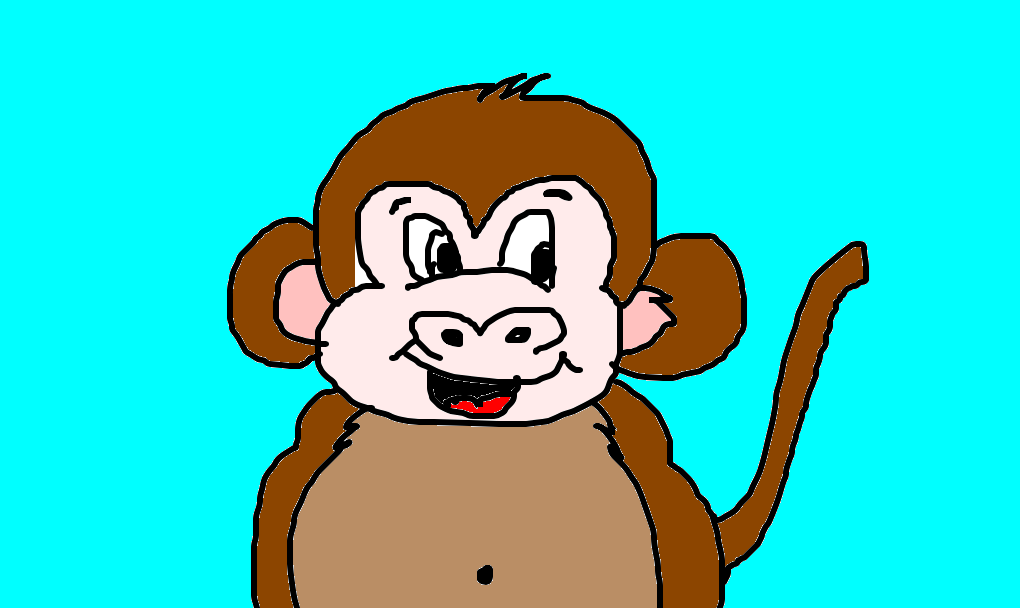 Macaco ( Simples ) - Desenho de akarol1239 - Gartic