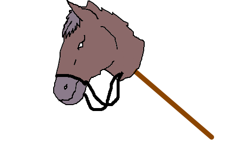 Cavalo de pau - Desenho de miser - Gartic