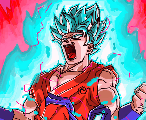 Goku ssj blue kaioken x10