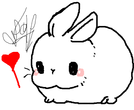 Bunny Desenho De Mioakiyamaa Gartic 3526