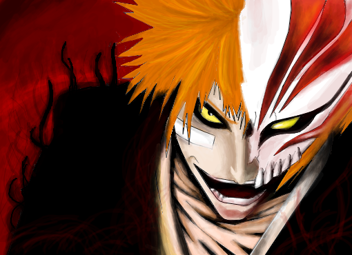 Ichigo Hollow p/ Alguém - Desenho de misa_misah - Gartic