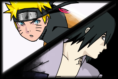 Naruto e Sasuke p/ Shisui e Vinnybgomes <3