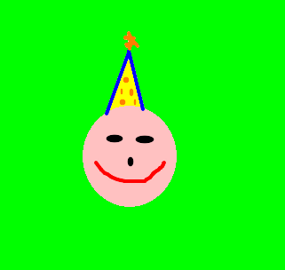 chapéu de aniversário