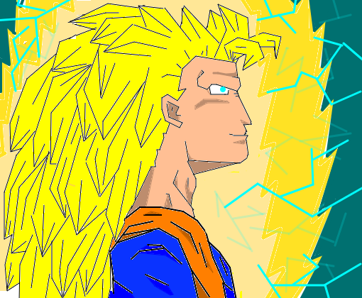 Goku Ssj - Desenho de augustomiranda - Gartic