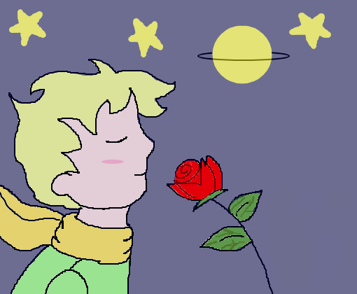 O Pequeno Príncipe e a Rosa