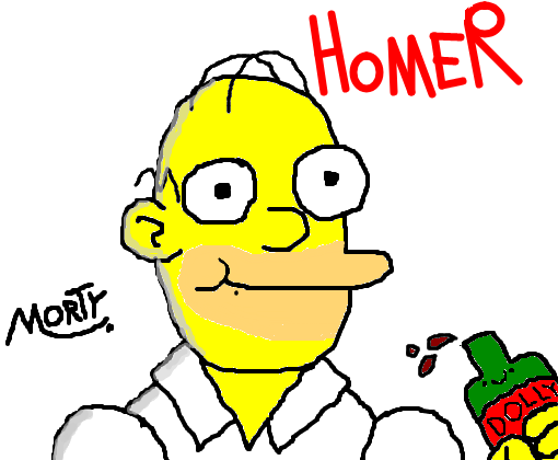 Homer Simpson (by morty333)