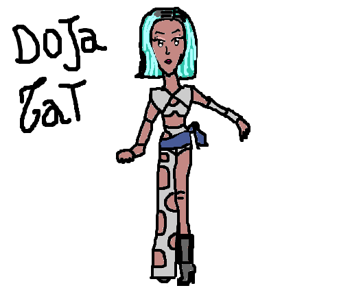 Doja Cat Coloring Pages