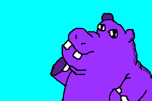 Hipopótamo Obeso